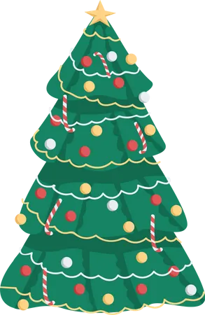 Sapin de Noël  Illustration