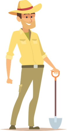Archaeologist  Illustration