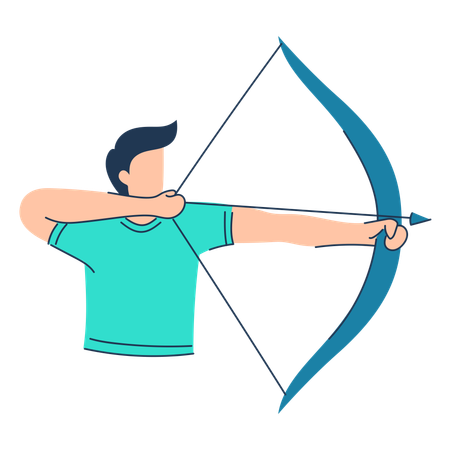 Archery  Illustration