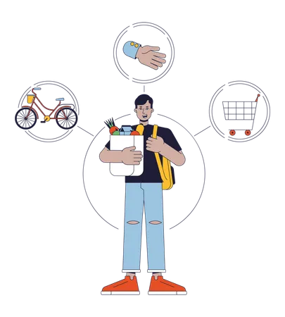 Archétype de l'homme ordinaire  Illustration