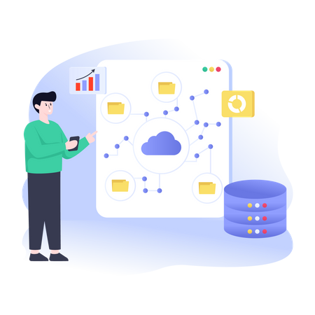 Architecture de données cloud  Illustration