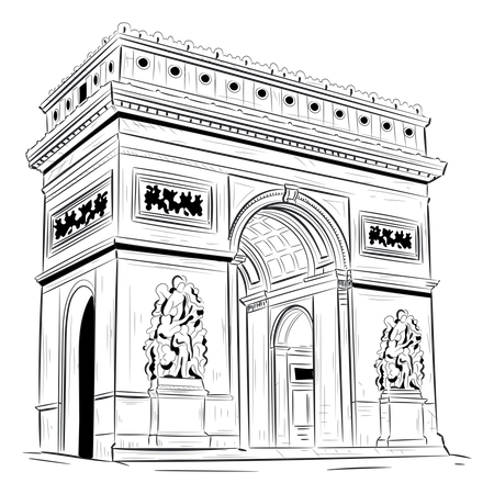Arco do Triunfo  Ilustração