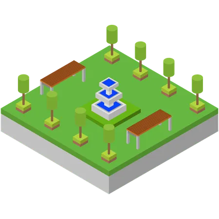 Terreno de prazer  Illustration
