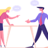 illustrations for argument with employee