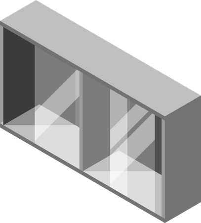 Armário de arquivo  Ilustração