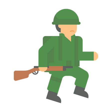 Army person  Illustration