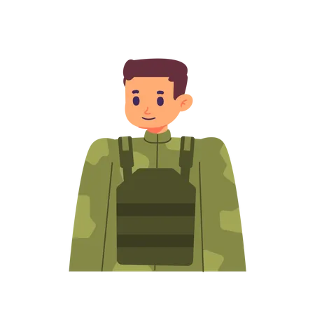 Army Soldier  Illustration