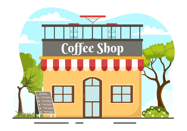 Aromas de café  Illustration
