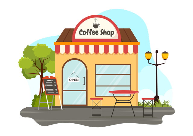 Aromas de café  Illustration