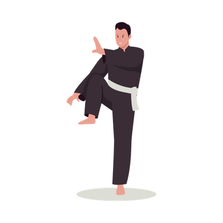 Artes marciais  Ilustração