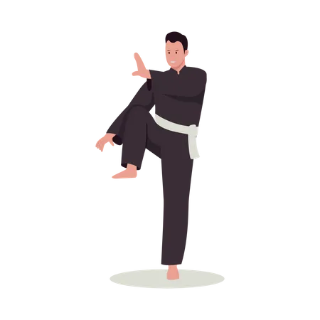 Artes marciais  Ilustração