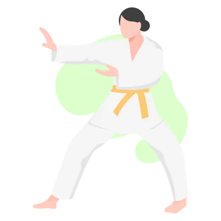 Artes marciais  Ilustração