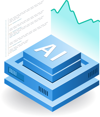 Artificial intelligence analysis management  Illustration