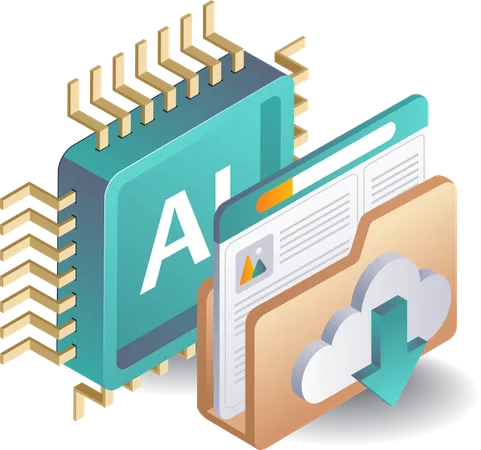 Artificial Intelligence for Data Management  Illustration