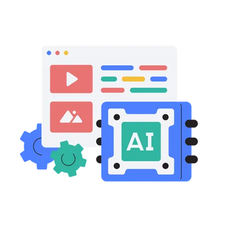 Artificial Intelligence  Illustration
