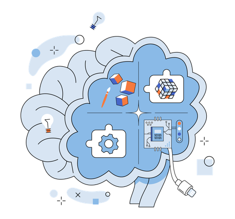 Artificial intelligence  Illustration