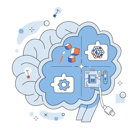 Artificial intelligence  Illustration