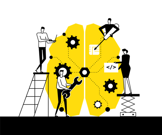Artificial intelligence  Illustration