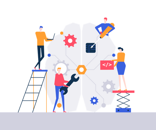 Artificial intelligence  Illustration