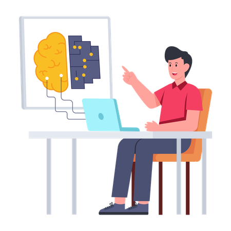 Artificial Intelligence  Illustration