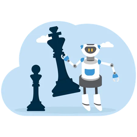 Artificial intelligence in chess  Illustration