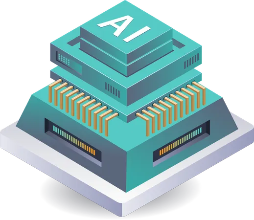 Artificial Intelligence in Data Server Systems  Illustration