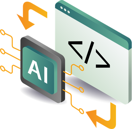 Artificial intelligence programming  Illustration