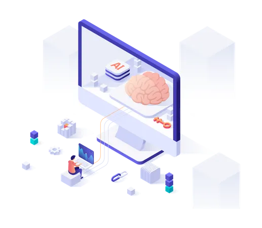 Artificial intelligence Programming  Illustration