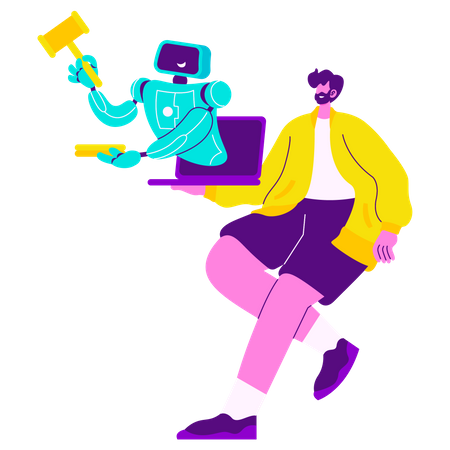 Artificial Intelligence Regulation  Illustration