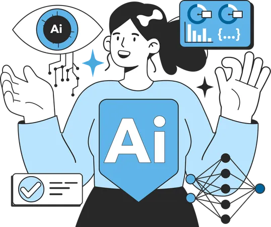 Artificial Neural Network Benefits Self Learning Computing System For Data Processing Deep Machine Learning Modern Technology Flat Vector Illustration Illustration