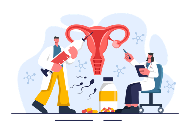 Artificial Pregnancy  Illustration