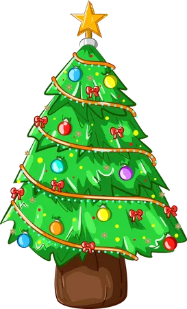 Árvore de Natal  Ilustração