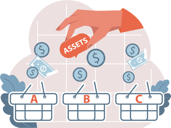 Assets management  Illustration