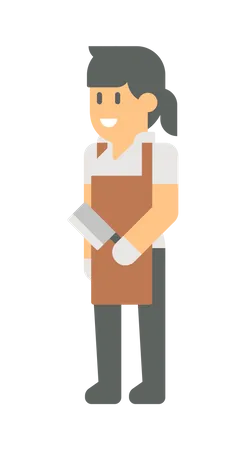 Assistant chef  Illustration