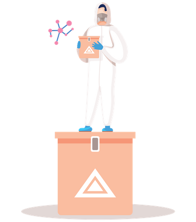 Assistant de laboratoire  Illustration