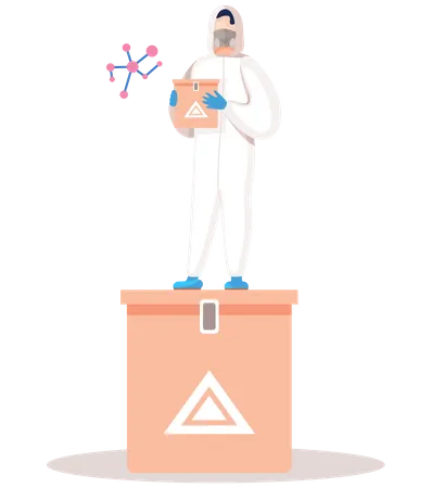 Assistant de laboratoire  Illustration