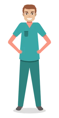 Assistant médical  Illustration