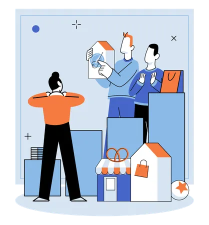 A associação com profissionais com ideias semelhantes pode melhorar as perspectivas de carreira e promover o crescimento  Ilustração
