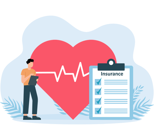 Assurance cardiaque  Illustration