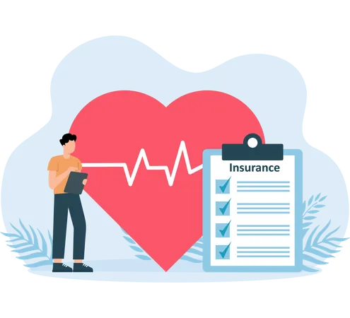 Assurance cardiaque  Illustration