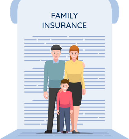 Assurance familiale  Illustration