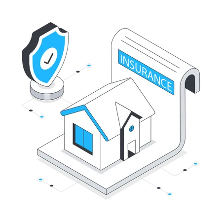 Assurance habitation  Illustration