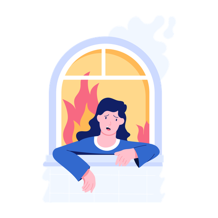 Assurance incendie  Illustration