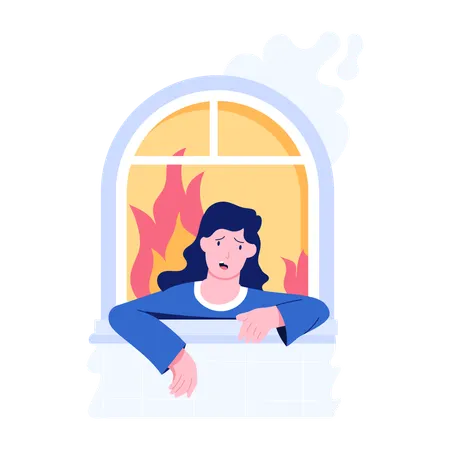 Assurance incendie  Illustration