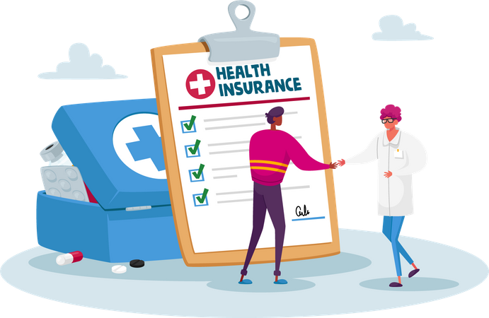 Assurance santé  Illustration