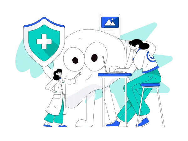 Assurance médicale pour le foie  Illustration