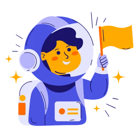 Astronaut  Illustration