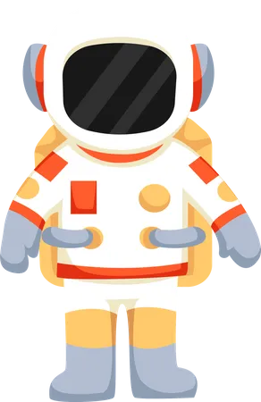 Astronaut Character Design Illustration Illustration