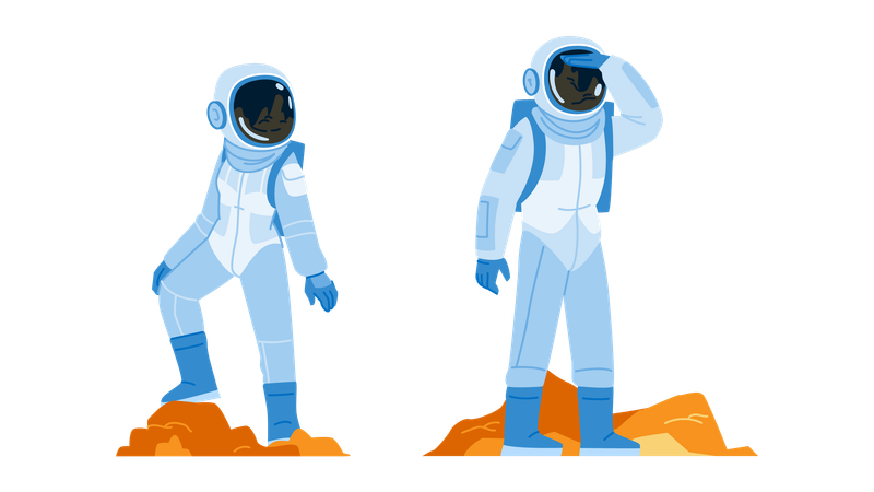 Astronaut  Illustration