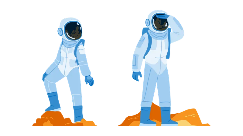 Astronaut  Illustration